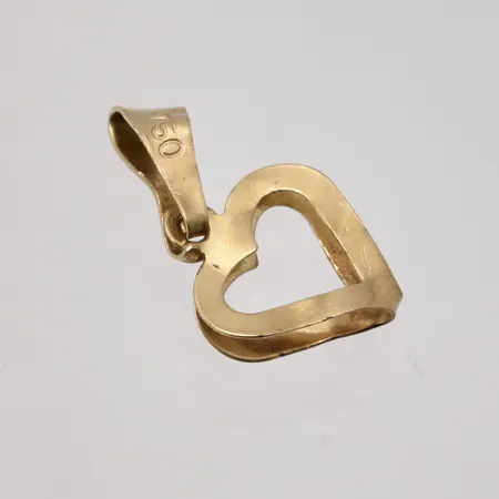 Defekt guld, 18K, vikt 0,4g.