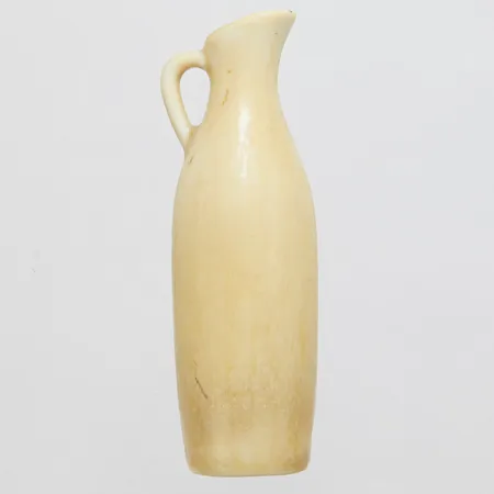 Minivas, höjd 8cm, Rörstrand, Carl-Harry Stålhane, harpälsglasyr, stengods.
