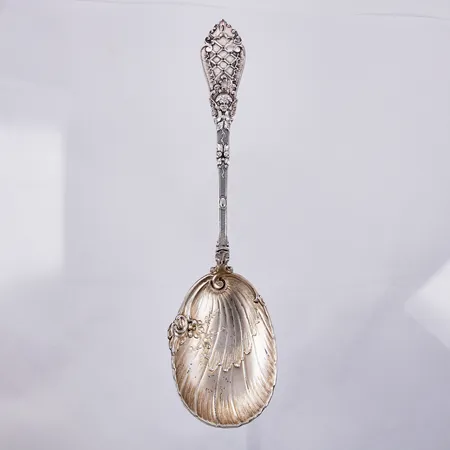 Sked längd ca 19,9cm, otydliga stämplar, silver Vikt: 56,1 g