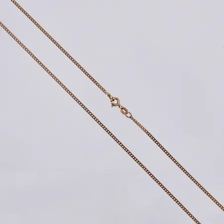 Kedja Pansar, GFAB, lämgd: ca 51cm, bredd: ca 2mm, 18K Vikt: 5,7 g