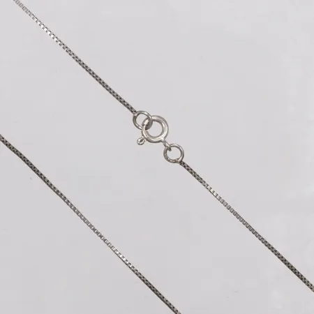 Kedja, Venezia, längd 81cm, bredd 0,8mm, 830/1000 silver Vikt: 3 g