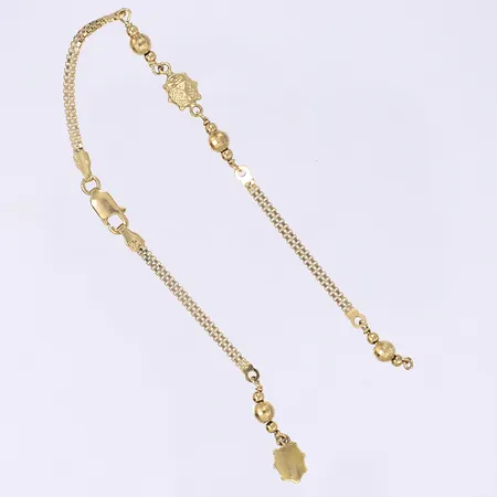 Armband, defekt/av, längd 18cm, 18K Vikt: 4,3 g