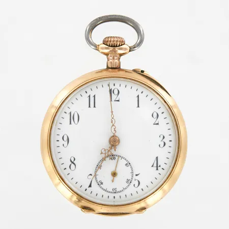 Mormorsur, 14K, manuell, Ø32mm, innerboett i metall, boettnr: 200011, gravyr på innerboett,