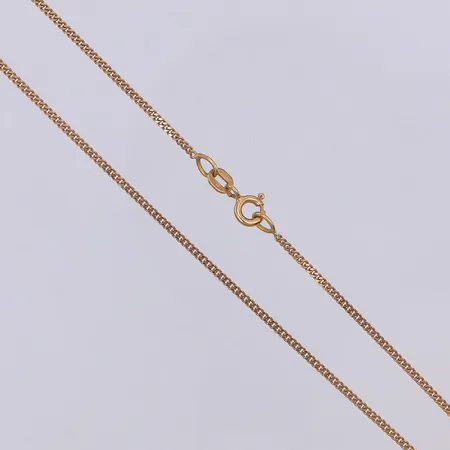 Kedja Pansar, 42,5cm, bredd 1,5mm, Balestra, 18K Vikt: 3,4 g