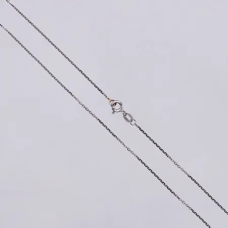 Kedja, Ankar, längd: ca 42cm, bredd: ca 1mm, 18K Vikt: 2 g