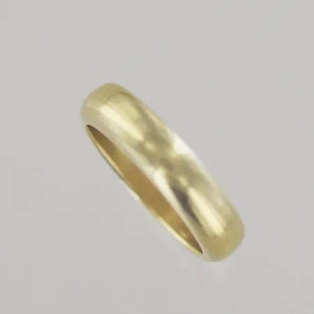 Ring, Ø 18 mm, bredd 5 mm,18K  Vikt: 9,3 g