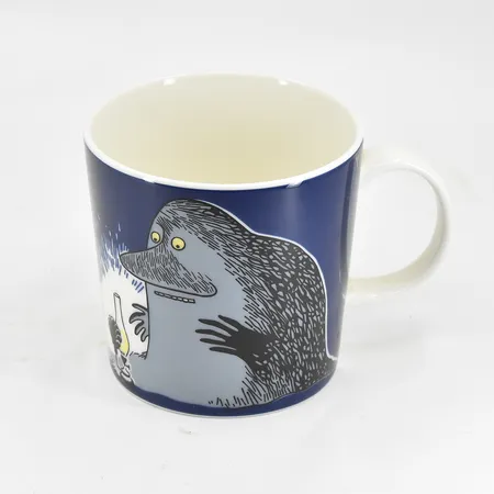 Muminmugg, Mårran/Mörkö, Arabia Finland, höjd 8 cm, Ø8cm,  porslin.