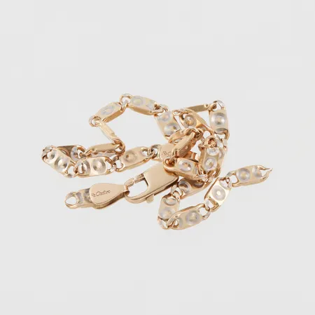 Trasigt guld, 14k. Vikt: 6,4 g