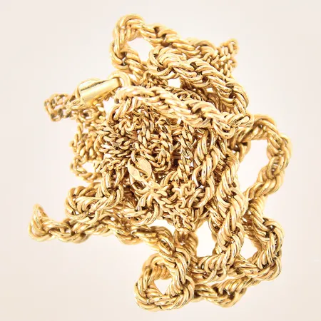 Kedjor, defekta, 18K  Vikt: 13,4 g