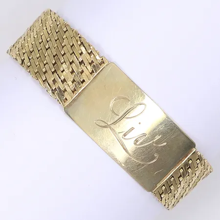 Armband, defekt, 18K Vikt: 38,3 g