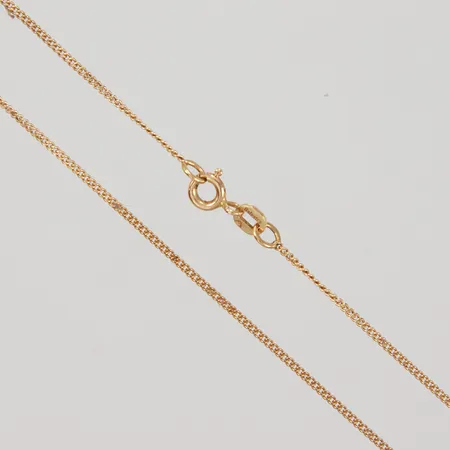 Kedja, Pansar, 51cm, bredd 1,2mm, Balestra, 18K,  Vikt: 3,1 g