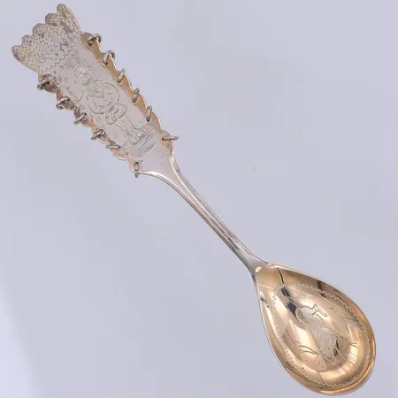 Kaffesked, modell Same, 11cm, importstämpel, 830/1000 silver Vikt: 9,5 g