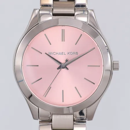 Armbandsur, Michael Kors, Ø 42mm, MK-3380, x-tralänkar, repor på låset, box, manual Vikt: 0 g
