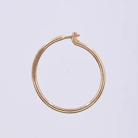 Ett separat örhänge, Ø10 mm, 18K. Vikt: 0,2 g