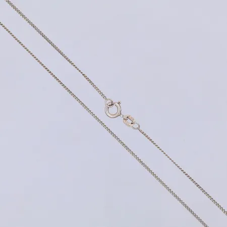 Kedja, Pansar, 42,5cm, bredd 1,2mm, 925/1000 silver Vikt: 1,8 g