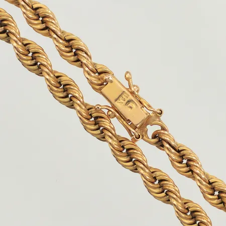 Kedja Cordell, längd 61cm, bredd 4,5mm, 18K Vikt: 51,2 g