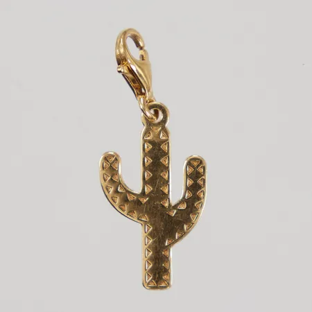 Berlock Kaktus, Thomas Sabo, ca 13x31mm, förgyllt Silver 925/1000 Nypris ca 299sek Vikt: 1,7 g