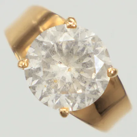 Ring med sten, stl 16, bredd 3,3-10mm, Hedbergs Guld Dalsjöfors 1979, 18K  Vikt: 3,4 g