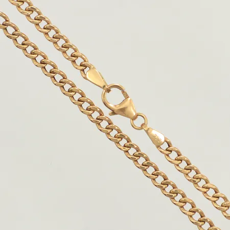 Kedja Pansar, längd 53cm, bredd 2,9mm, 18K  Vikt: 5 g