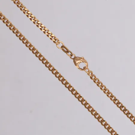 Kedja Pansar, längd 49,5cm, bredd 3,0mm, Svedbom& Co, Stockholm, 18K Vikt: 16,8 g