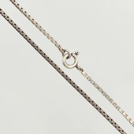 Kedja Venezia, längd 75cm, bredd 1,7mm, 925/1000 silver  Vikt: 11,6 g