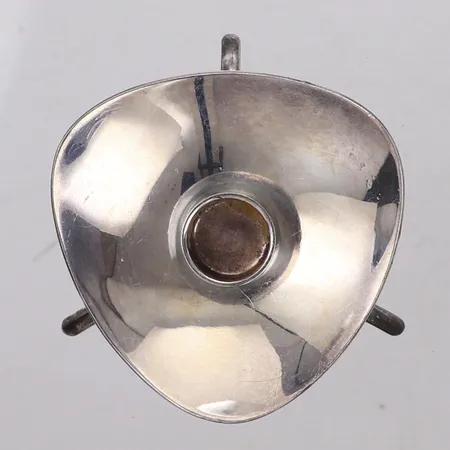 Ljusstake, bredd ca 55mm, höjd 20mm, Cohr, Danmark  Vikt: 29,1 g