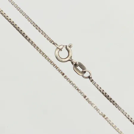 Kedja Venezia, längd 43cm, bredd 1,2mm, 925/1000 silver  Vikt: 2,5 g