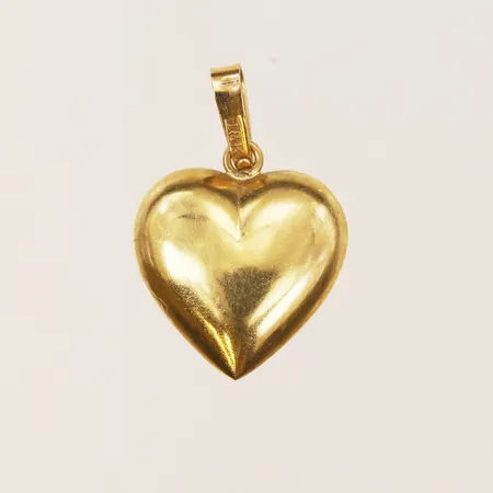 Hänge, hjärta, 17mm, 18K Vikt: 0,7 g