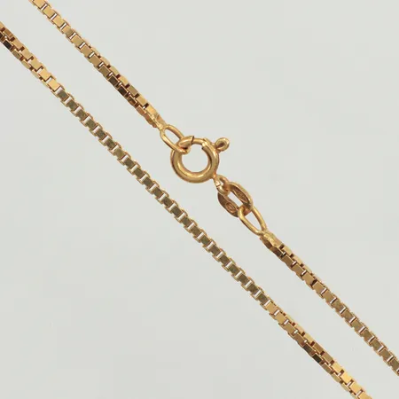 Kedja Venezia, längd 80,5cm, bredd 1,6mm, 18K  Vikt: 14,8 g