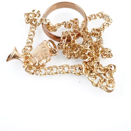 Diverse guld, 18k Vikt: 11 g