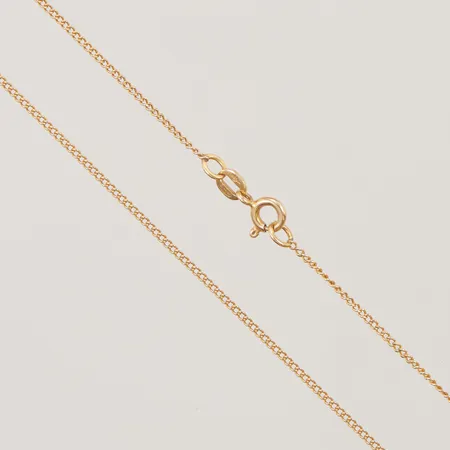 Kedja, Pansar, 50cm, bredd: 1,2mm, 18K, 2,7g.
