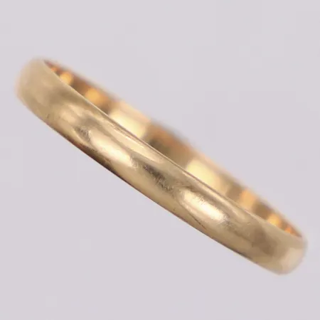 Ring, stl 17¾, bredd 2,5mm, ostämplad, 14K Vikt: 1,2 g