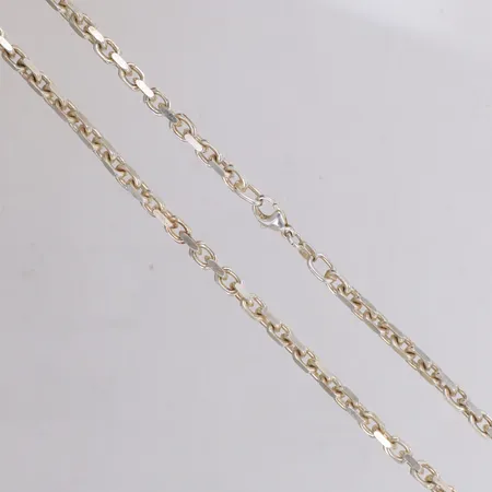 Kedja, Ankar, längd 50cm, bredd 4,1mm, Guldfynd, 925/1000 silver Vikt: 27,7 g