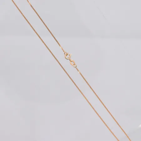 Kedja Pansar, 37,5cm, bredd 1mm, 18K Vikt: 1,8 g