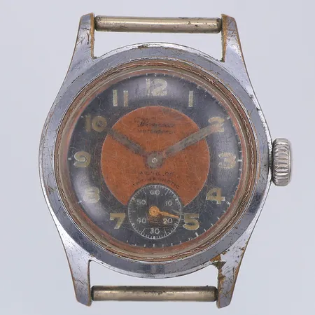 Herrur Wendia, antimagnetic, manuell, Ø30mm, stål, repigt & slitet glas, saknar armband