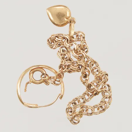 Diverse guld, skadat 18K 4,2g.