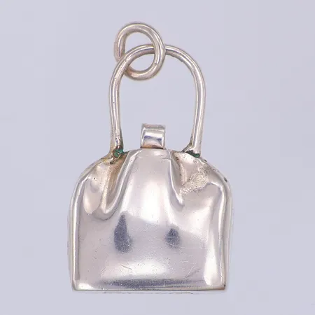 Hänge, väska, design Karin Ferner, 38mm, Falun år 1992, 925/1000 silver Vikt: 6,7 g