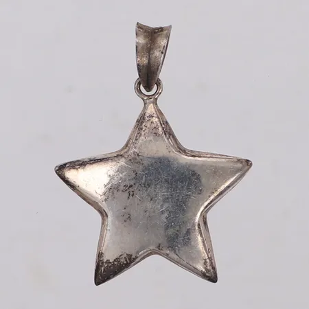 Hänge, stjärna, längd 33mm, 925/1000 silver Vikt: 3,2 g