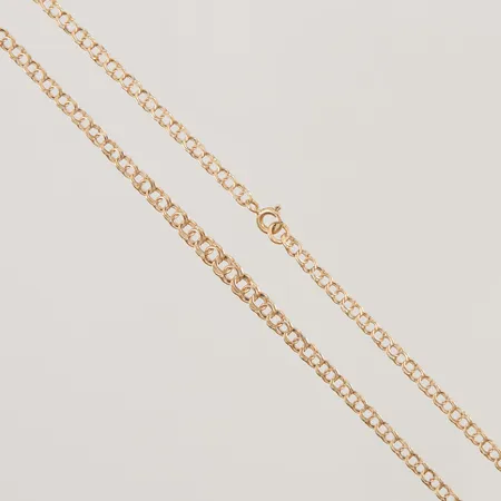 Kedja, doserad Bismarck, 41cm, bredd: 2,9-4,4mm, 18K 5,1g.