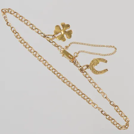 Armband, slitet, 18K 3,1g.