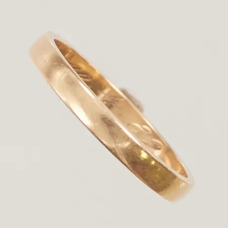 Ring, graverad, 18K 3,8g.