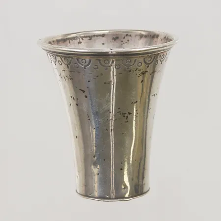 Pokal, höjd, 6,5cm, CG Hallberg V6=1899, Silver S830/1000, 30,9g.