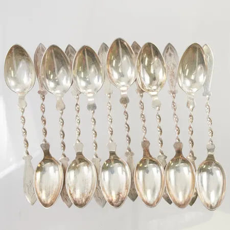 Skedar, 12st, 14cm, Silver S830/1000, 156,2g.