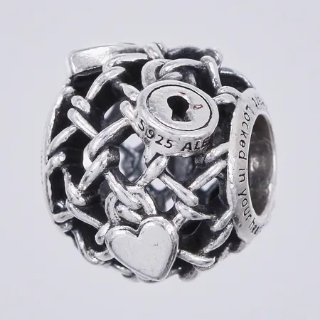 Berlock, Pandora, Ø ca10mm, 925/1000, silver Vikt: 2,3 g