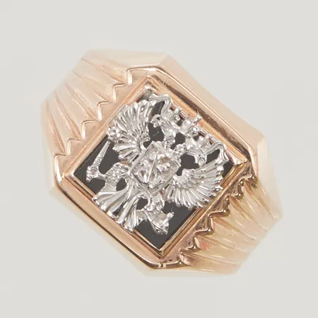 Klackring Ø19¼, bredd:14,4mm, 14K, 5,4g.