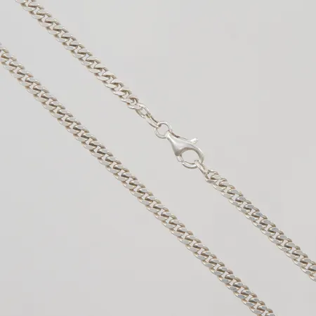 Kedja, Pansar, 50cm, bredd: 4,3mm, Silver S925/1000, 22,9g.