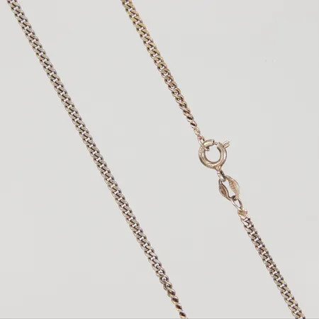 Kedja Pansar, 50cm, bredd ca 2mm, Silver 925/1000  Vikt: 5,9 g