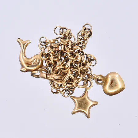 Diverse defekt guld, 18K. Vikt: 3,9 g