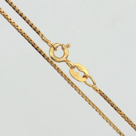 Kedja Venezia, längd 50cm, bredd 1mm, 14K  Vikt: 3,3 g