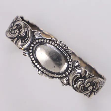 Servettring, bredd 18mm, norska stämplar, 830/1000 silver Vikt: 19,9 g